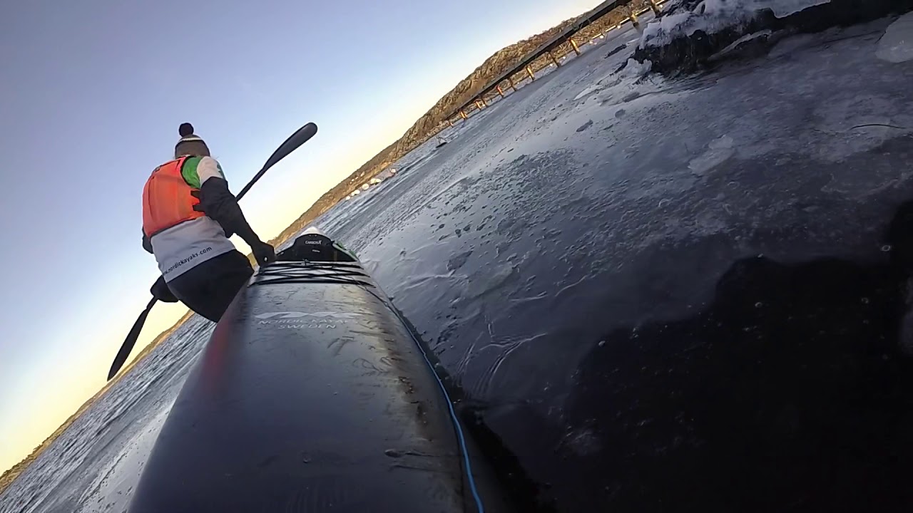 Winter paddling and Jenny’s first film