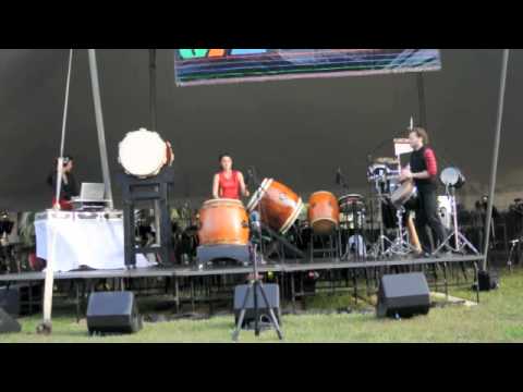 ZeroTaiko performs at Bok Tower Gardens