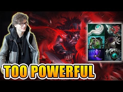 Miracle- Bloodseeker With Eul's and Hurricane Pike MMR Gameplay Dota 2