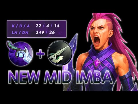 Immortal Anti-Mage Mid – Diffusal Blade + Halberd = NEW IMBA Build!