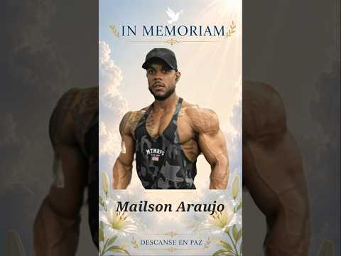 ¡Trag3dia tras entrenar! Los al4rmant3s d3talles de la mu3rte del culturista Mailson Araújo 🖤