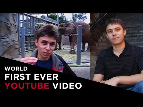 Me at the zoo - World First Ever YouTube Video Log Made by Jawed Karim