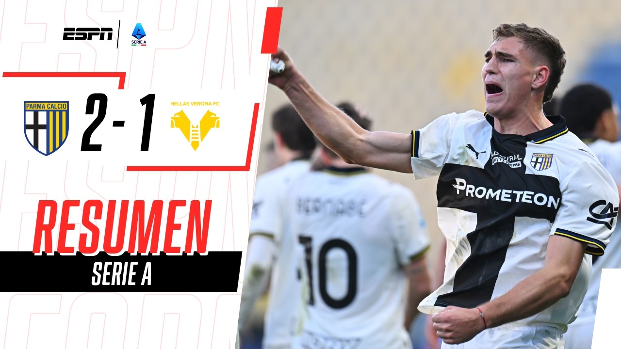 MATEO PELLEGRINO FUE EL HÉROE DEL PARMA CON UN GOL A LOS 93' | Parma 2-1 Verona | RESUMEN
