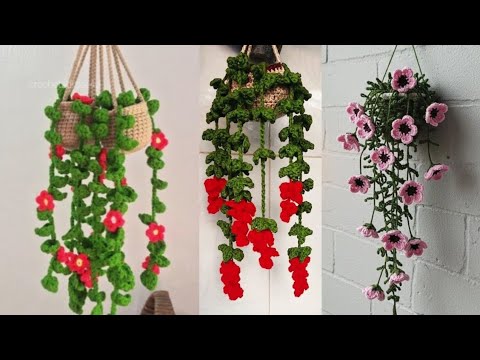 Hanging flower pot amuthascrafts