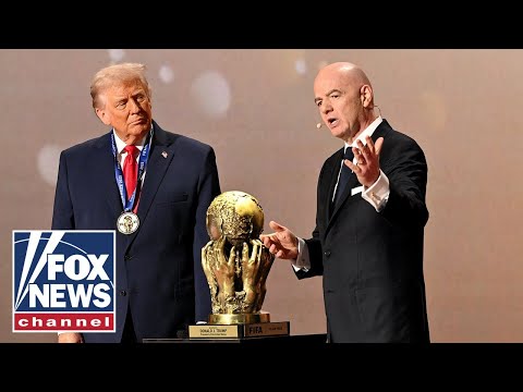 President Trump is awarded the FIFA Peace Prize