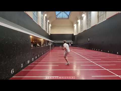 Great Real Tennis points (Jeu de Paume) in the French Open 2022 Final |The ancestor of racket sports