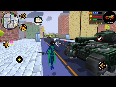 Stickman Superhero | New Game (By Naxeex LCC) Android Gameplay #1