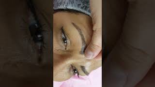 Healed Microbladed Eyebrows after 1st session by El Truchan @ Perfect Definition