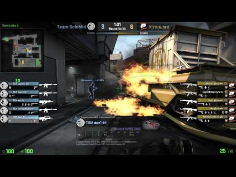 Device vs Virtus Pro on Train @ PGL Season 1 Grand Final