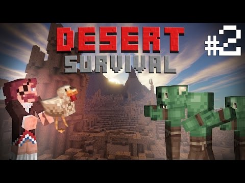 #2 Minecraft: Desert Survival - DUO SURVIVAL!