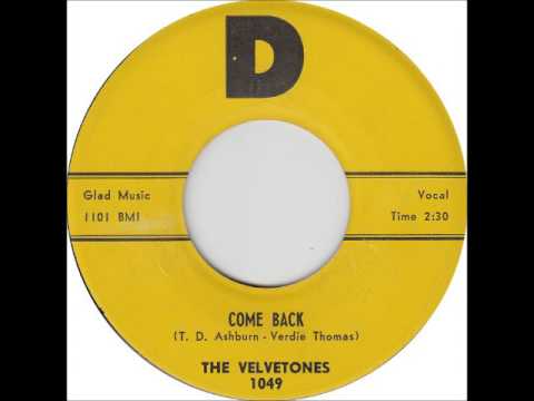 The Velvetones   - Penalty Of Love / Come Back 1959 D – 1049