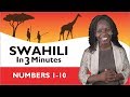 Learn Swahili - Swahili in Three Minutes - Numbers 1-10