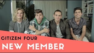 MEET CITIZEN FOUR&#39;S NEW MEMBER MIKEY FUSCO