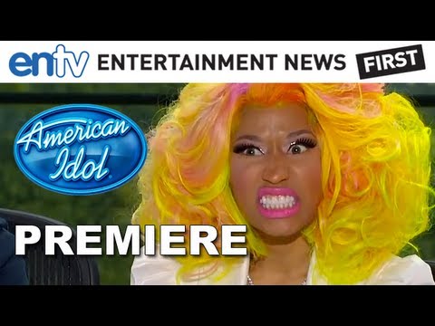 American Idol Season 12 Premiere: New York Auditions, Nicki Minaj and Mariah Carey Get Awkward