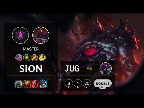 Sion Jungle vs Kha'Zix - NA Master Patch 10.24