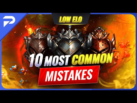 10 GAME LOSING Mistakes Low Elo Players ALWAYS Make  - League of Legends Season 13