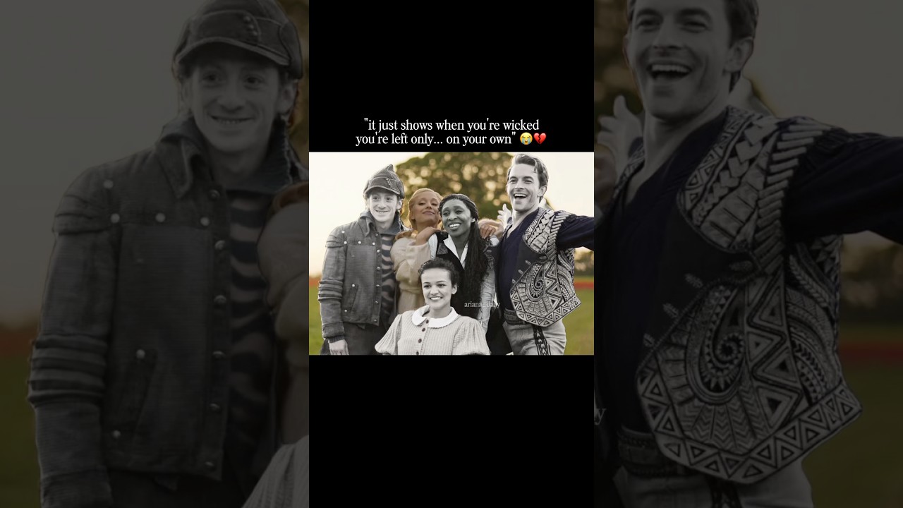 all along glinda was the wicked, not elphaba 😭💔 #arianagrande #cynthiaerivo #wicked