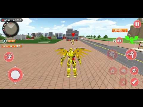 Formula Car Robot Transform - Flying Dragon Robot by Inferno Games Studio