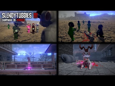 Slendytubbies III Campaign Re-Worked - All Endings (SPOILERS)