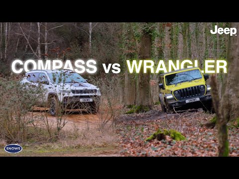Jeep OFF-ROADING EXPERIENCE (feat. Jeep Wrangler vs Compass) at Slindon Safari