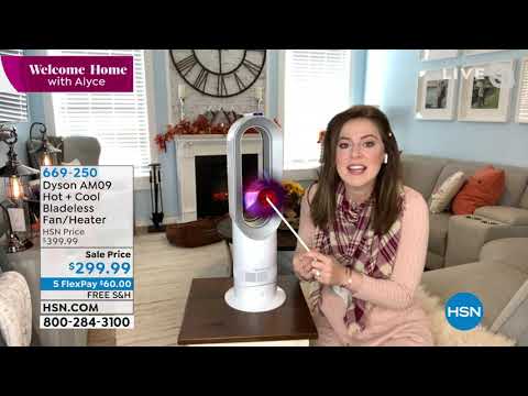 Dyson AM09 Hot + Cool Bladeless Fan/Heater with Jet Focus