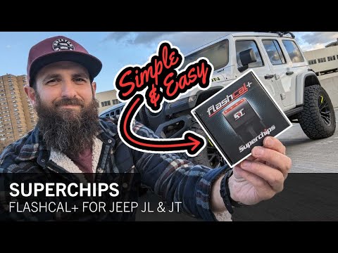 Effortless Jeep JL & JT Tuning: Superchips Flashcal+ Calibration Tool Review
