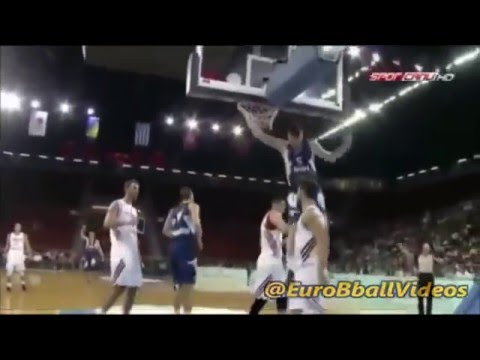 Impressive dunk by Nedim Buza vs Turkey