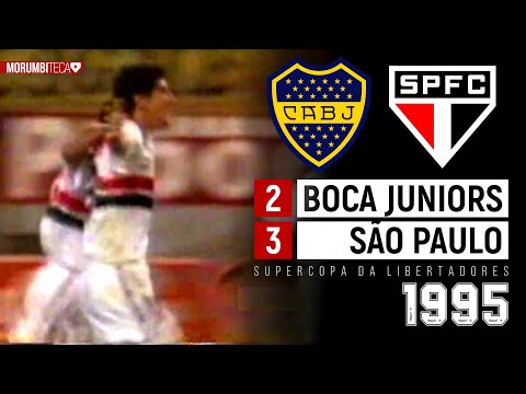 Boca Juniors 2x3 São Paulo - 1995 - IN THE BOMBONERA, TRICOLOR COMES UP WITH A GREAT GOAL FROM CAIO!