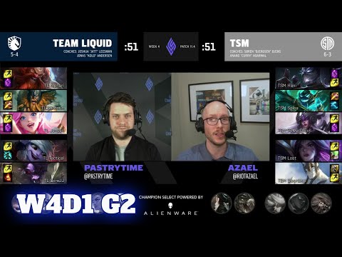 Team Liquid vs TSM | Week 4 Day 1 S11 LCS Spring 2021 | TL vs TSM W4D1