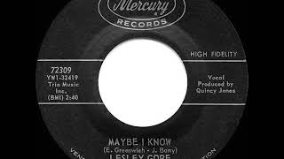 1964 HITS ARCHIVE: Maybe I Know - Lesley Gore (mono 45)