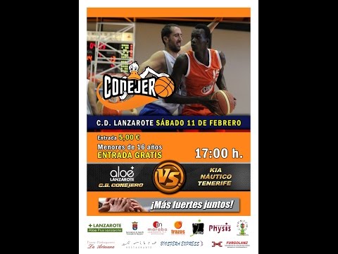 Liga EBA - Grupo B (JDA 19): Aloe Plus Lanzarote Conejeros vs Náutico KIA Tenerife