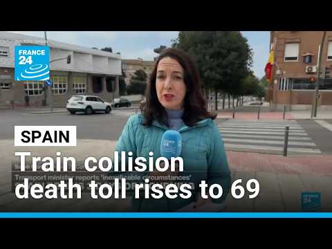 Spain train crash death toll rises to 69, emergency crews continue operations