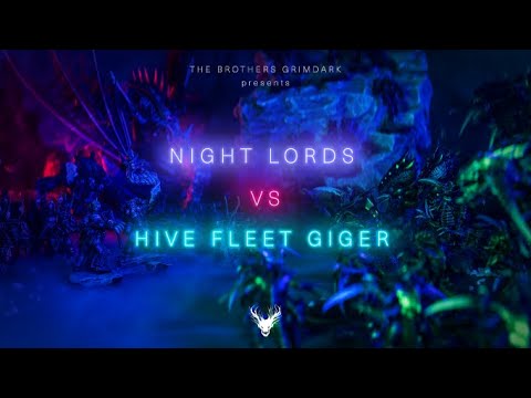 Battle Report - Night Lords vs Hive Fleet Giger