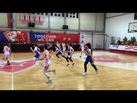 5. Kолo ЖКК Радивој Кораћ : ККЖ Црвена Звезда МТС  52 : 75