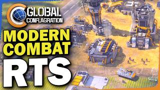Global Conflagration Demo RTS gameplay & new improvements during RTS fest
