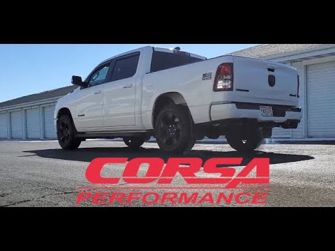 2020 Ram 1500 Corsa Sport Exhaust - First Impressions and Sound Clips