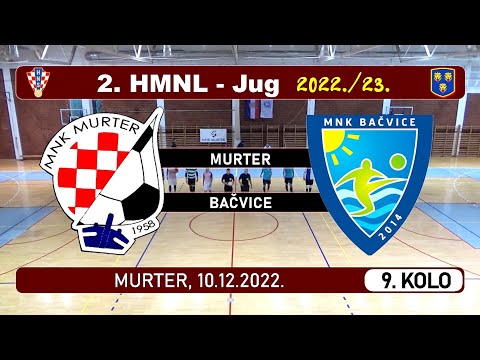 2. HMNL Jug: MURTER - BAČVICE  8:2, 10.12.2022.