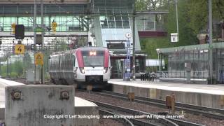 preview picture of video 'Tågkompaniet EMU Regina 9012 train in Hallsberg, Sweden'