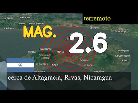 😱🚨  Terremoto cerca de Altagracia, Rivas, Nicaragua actualizaciones en vivo hoy: Terremoto de magnit