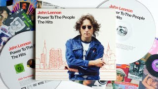 John Lennon ‎- Power To The People: The Hits - CD, DVD Unboxing
