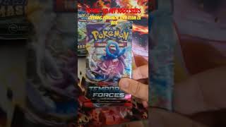 Opening pokemon tera team ex Box #pokemon #pokemoncards #pokemonopening #shorts #subscribe #short