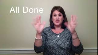Download lagu How to sign ALL DONE in baby sign language (ASL) mp3 Download lagu How to sign ALL DONE in baby sign language (ASL) mp3