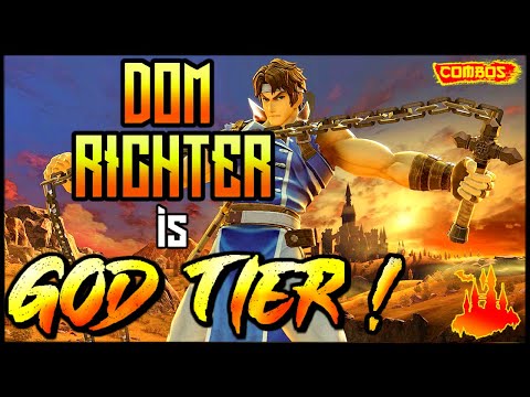 T3 DOM RICHTER is GOD TIER! | #1 Ritcher Combos & Highlights | Smash Ultimate