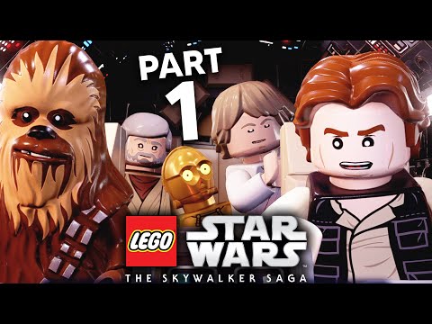 LEGO STARS WARS THE SKYWALKER SAGA Gameplay Walkthrough Part 1 - Episode 4 (FULL DEMO)