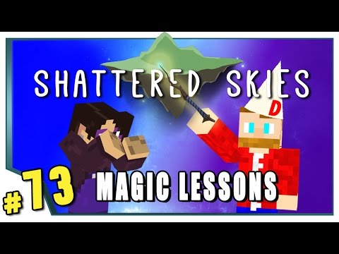Minecraft: Shattered Skies - #73 - Magic Lessons (FTB Skyblock)