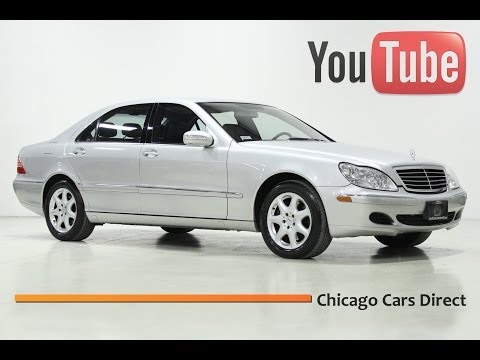 Chicago Cars Direct Presents a 2004 Mercedes-Benz S430 4Matic AWD. B. Silver/Charcoal. #421492