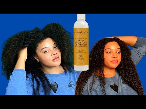 DETANGLING DRY KNOTTED NATURAL HAIR | SheaMoisture...