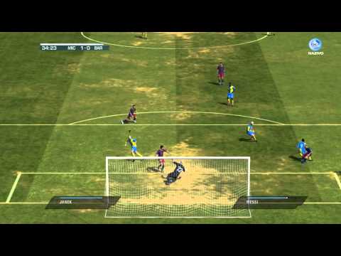 MFK Zemplín Michalovce - FC Barcelona 2:1, Finále Ligy majstrov (FIFA 11)