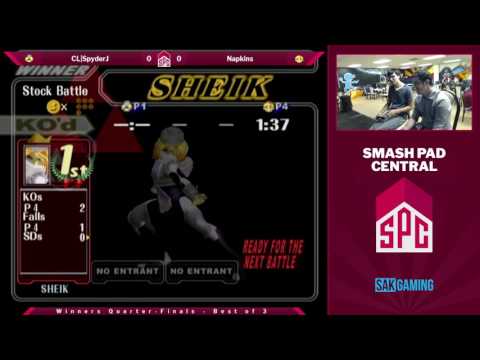 SPC51 Winners Quarters - CL|SpyderJ (Sheik) vs Napkins (Peach)