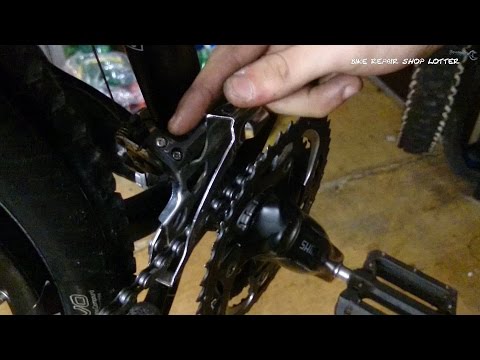 MTB - Adjusting the front derailleur